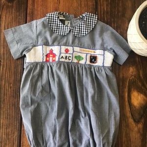 Smocked School bubble